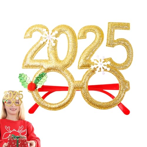 Weihnachts-Partybecher, Weihnachtsdekorationsbecher 2025 | Foto-Requisiten mit Brillenrahmen – schönes und bezauberndes Kostümzubehör für Fotoshootings, Weihnachtsdekorationen von Generic