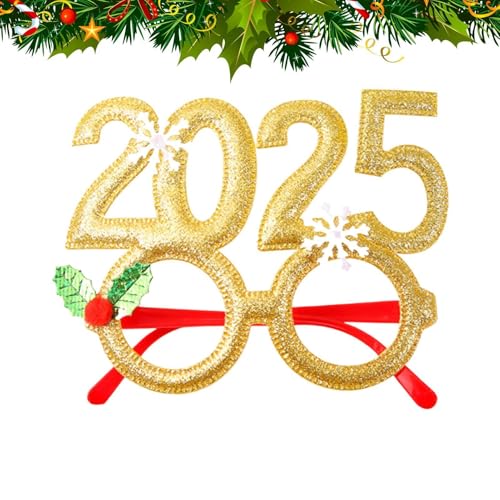 Weihnachts-Partybecher, dekorative Weihnachtsbecher 2025 – Brille Dekoration für Partys 2025 | Schönes und bezauberndes Kostümzubehör für Fotoshootings, Weihnachtsdekorationen, von Generic