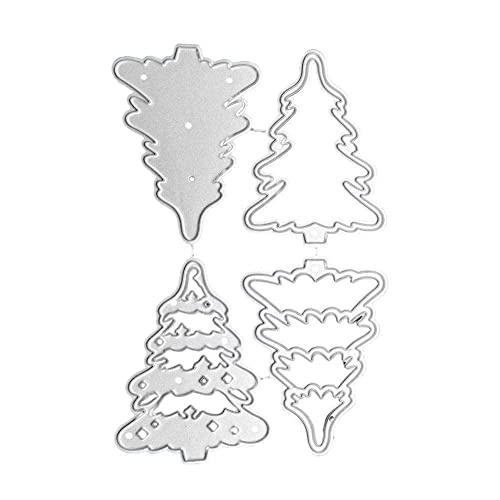 Weihnachtsbäume Metall Stanzformen Schablone Scrapbooking Dekor Form Papierstempel Prägekarte Handwerk L0l4 Album von Generic