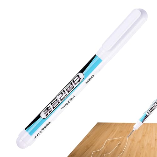 Weißer Marker für - weißer Tintenmarker, Weiße Marker-Farbmarker | Permanentmarker, wasserfester Stift, weißer Markierstift, weißer Holzmarker auf Ölbasis, schnell trocknend von Generic