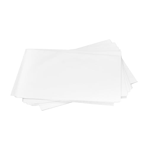 Weißes Transparentpapier, Flexibel und robust. 250 Blatt Durchscheinendes Transparentpapier mit Zarter Textur für Bastelprojekte (A4) von Generic