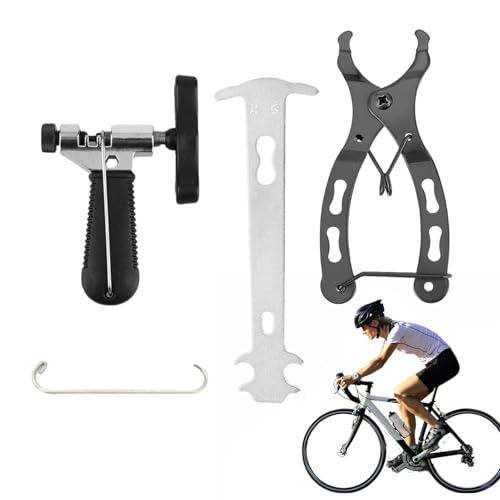 Werkzeug-Set für Kettenschalter, Bike Chain Breaker, fehlende Verbindungen des Zyklus – Multifunktions-Unterbrechungswerkzeug-Set, Reparatur-Set für Fahrradketten, von Generic