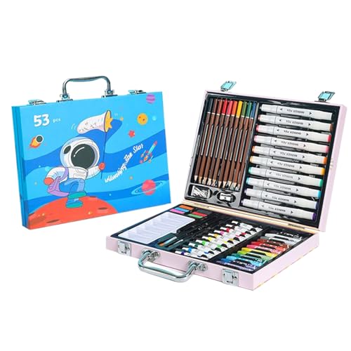 Zeichenset | Malwerkzeuge für die Malerei, Malset – Ölpastellkreiden Mark Pen Art Kit für Kinder, pädagogisches Bastelmaterial, lebendige Farben, Künstlermaterial Zeichenset | Malwerkzeuge für die Malerei, Malset – Ölpastellkreiden Mark Pen Art Kit für Kinder, pädagogisches Bastelmaterial, lebendige Farben, Künstlermaterial von Generic