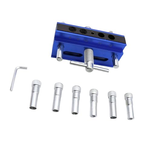 Zentrierdübellehren-Kits Bohrführungslehrenblock für gerade Löcher mit Bohrbuchsen Zentrierdübellehre Zentrierdübellehren-Kits Bohrführungslehrenblock für gerade Löcher mit Bohrbuchsen Zentrierdübellehre von Generic