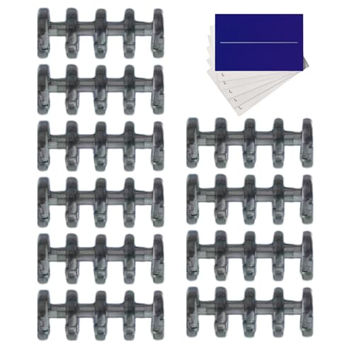 Buchbindering mit 5 Ringen, Bindering mit 5 Löchern, durchscheinende Kämme für Notizbücher, Spaltring, Schreibwaren, Druckkämme Buchbindering mit 5 Ringen, Bindering mit 5 Löchern, durchscheinende Kämme für Notizbücher, Spaltring, Schreibwaren, Druckkämme von Genérico