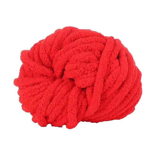 Chenille-Garn – Garn und dick | Chenille-Garn zum Häkeln | Strickgarn | super voluminöses dickes Strickgarn | flauschiges Kittinggarn für Bastelarbeiten, Stricken, Decken von Genérico