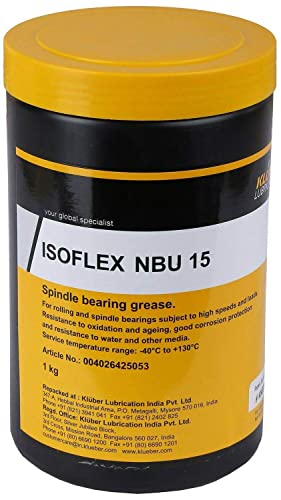 Generico ISOFLEX NBU 15 - Schmierfett für hohe Geschwindigkeiten, 1 kg von Generico