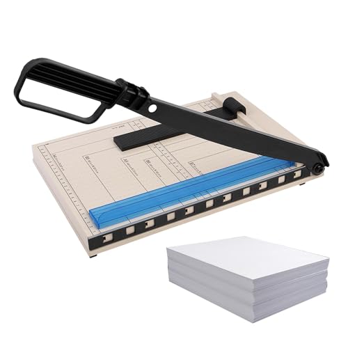 Papierschneider, gerader Papierschneider, klein und gerade, Papierschneidemaschine mit ergonomischem Griff für Leder, Metallfolien, Vliesstoffe, Fotograf Papierschneider, gerader Papierschneider, klein und gerade, Papierschneidemaschine mit ergonomischem Griff für Leder, Metallfolien, Vliesstoffe, Fotograf von Genérico