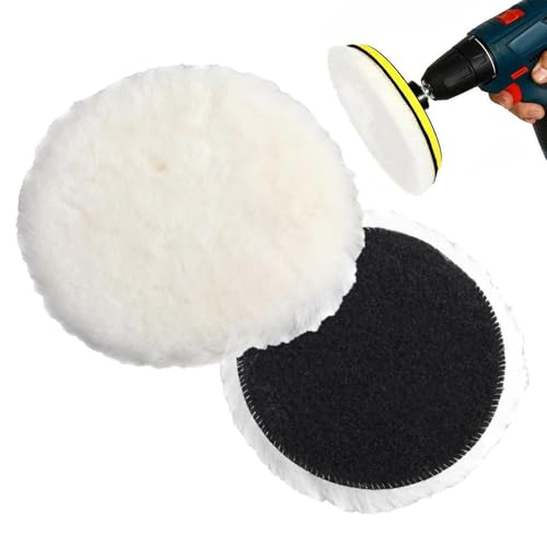 Polierpads für Glas, Dämpfungspolitur zum Bohren: Politur von Wollfilz, für Möbel, Holz, Glas, Autos, Edelstahl Polierpads für Glas, Dämpfungspolitur zum Bohren: Politur von Wollfilz, für Möbel, Holz, Glas, Autos, Edelstahl von Genérico