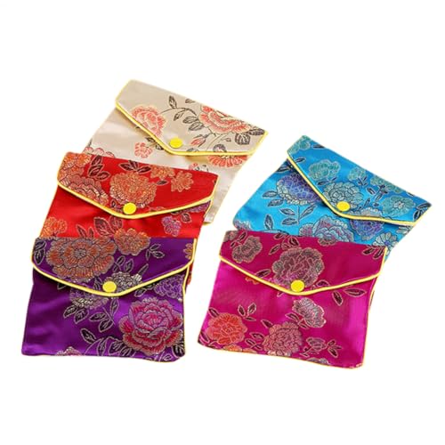 Seiden-Schmuckbeutel – Schmuckbeutel aus hochwertigem Satinstoff | Elegante Aufbewahrung für Ringe, Ohrringe, Armbänder, Halsketten | langlebige und elegante Geschenktasche für Anlässe Seiden-Schmuckbeutel – Schmuckbeutel aus hochwertigem Satinstoff | Elegante Aufbewahrung für Ringe, Ohrringe, Armbänder, Halsketten | langlebige und elegante Geschenktasche für Anlässe von Genérico