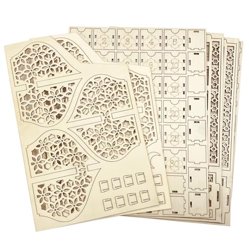 Adventskalender – Countdown-Kalender von AID, Bastelschrank aus Holz | Moon Star Lights, Party Wall Decorations Star Moon Star, Tabletop Ornament Drawers For M Adventskalender – Countdown-Kalender von AID, Bastelschrank aus Holz | Moon Star Lights, Party Wall Decorations Star Moon Star, Tabletop Ornament Drawers For M von Générique