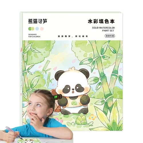 Aquarell-Reisebuch – Lernset | Interaktives Buch-Set für Wassermalerei, mit Cartoons für Bastelarbeiten, Werkzeug Aquarell-Reisebuch – Lernset | Interaktives Buch-Set für Wassermalerei, mit Cartoons für Bastelarbeiten, Werkzeug von Générique