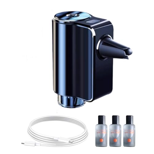 Aromatherapie Diffusor für Auto, Lufterfrischer für Auto Diffusor, Auto Luftbefeuchter mit natürlichem Duft, einstellbar, 3 Modi, Zerstäuber für natürliche Duftöle, Diffusoren int von Générique