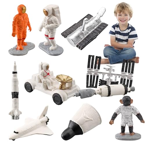 Astronaut Modell-Set, Außenraum, Miniatur-Set, Astronaut Figuren für Kuchen, Space Model Figuren, Astronaut Cake, Outer Space Figuren, Astronaut Toys von Générique