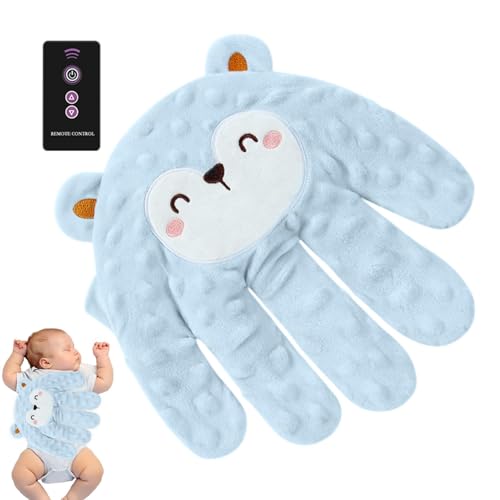 Baby Soothing Handkissen, Baby Sleep Patting Toy, Baby Sleeping Palm, Electric Baby Hand Pillow, Baby Comfort Pat Pillow, Baby Sleep Soothing Pillow, Comfortable Baby Pat Pillow, Baby Patting Toy von Générique