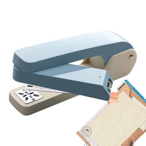 Booklet Stapler, Rotate Desk Stapler, 360 Grad Stapler, Desk Stapler, Book Binding Stapler, Buchstapler, Booklet Stapler für Desk Use, Rotating Stapler für Binding 50 Seiten effizient von Générique