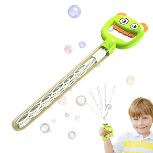 Bubble Wands Kids, Smiling Face Blower Stick, 43 x 10 cm, tragbar, interaktive Spielzeuge, Fun Partys Games, Birthday Party Design für Outdoor Aktivitäten, Camping von Générique