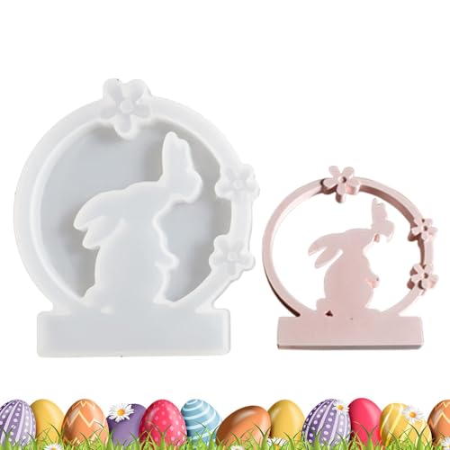 Bunny Candle Mold, Easter Soap Mold, Candle Making Molds, Soap Craft Molds, Creative Bunny Mold, Silicone Bunny Mold, Easter Mold, Soap Candle Holder, Holiday Soap Mold, Silicone Mold for Candles von Générique