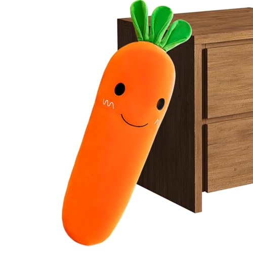 Carrot Hugging Pillow, Plüsch-Kuschelkissen, niedliches Karottenkissen, weiche Plüsch-Kuschelkissen, 49,7 cm (19,7 Zoll) Plüsch-Kuschelkissen für Kinder, Sofa, Dekoration von Générique