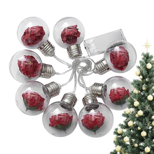 Christmas Bulb String Lights, LED Globe Fairy Lights, Battery-Operated LED Lights, Globe Fairy Lights for Christmas Tree, LED Globe Ball Lights, Christmas Tree Ball Lights, LED Christmas Lights von Générique