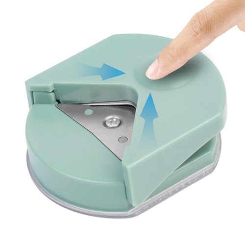 Corner Rounder, Paper Craft Cutter, 2,4 x 2,2 x 0,9 Zoll Photo Edge Shaper, Clean Smooth Cuts, kompaktes tragbares Design für Scrapbooking, Tagebücher, Kartenherstellung, Planner Corner Rounder, Paper Craft Cutter, 2,4 x 2,2 x 0,9 Zoll Photo Edge Shaper, Clean Smooth Cuts, kompaktes tragbares Design für Scrapbooking, Tagebücher, Kartenherstellung, Planner von Générique