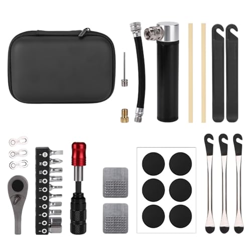 Cycling Repair Tool Kit, Riding Tool Set, Multi-Tools Bikes Repair Gear, tragbar und Sturdy Bikes Restore Kit, Cycling Tools Set for Riding, Compact Restore Tools All Sets von Générique