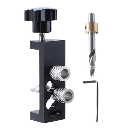 Drill Position Jig, Double Hole Drilling Guide, Precise Hole Drilling, Accurate Puncher for 2020, 2040, 3030, 3060, 4040, Material Aluminum Extrusion Profile, von Générique