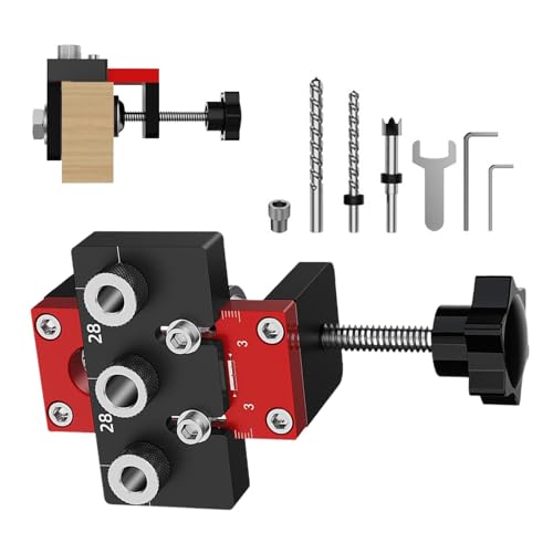 Dübelschablone für die Holzbearbeitung, Dübeljigs für die Holzbearbeitung | Stanzfinder für die Holzbearbeitung – präzise Positionierungsbohrung, Dübelschablone von Générique