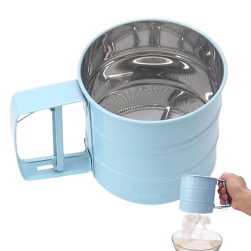 Entzückender Flour Sifter, wiederverwendbarer Netzstoff, Edelstahl, Pulver, für zu Hause, Restaurants, Cafe von Générique