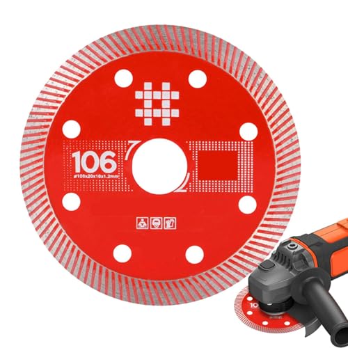Fliesenschneidscheibe, Fliesenschneider, ultradünnes Schneiden, rotierende Werkzeuge, multifunktional, verschleißfeste Scheiben für Winkelschleifer von Générique