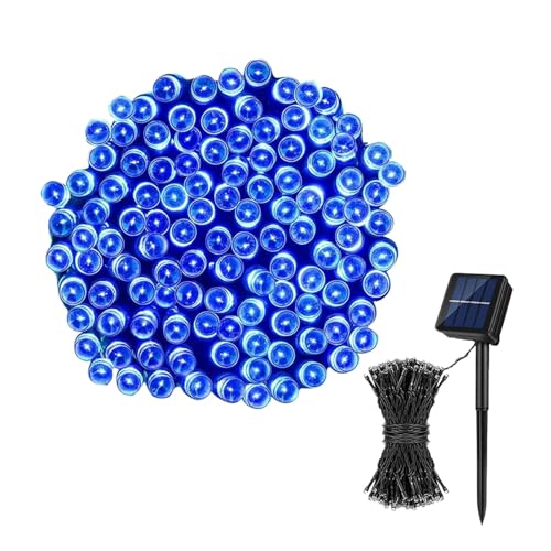 Générique Christmas Solar String Lights, Bright Christmas Solar Operated Fairy String Lights, Solar Powered Garden Outdoor Lights, Decorative Christmas String Light with 8 Modes for Garden and Pati von Générique