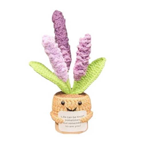 Générique Häkelblume, gestrickt, positiv, Lavendel, Häkeln, Büro, Dekoration, Häkeln, niedlich, gestrickt, im Topf für den Urlaub Générique Häkelblume, gestrickt, positiv, Lavendel, Häkeln, Büro, Dekoration, Häkeln, niedlich, gestrickt, im Topf für den Urlaub von Générique