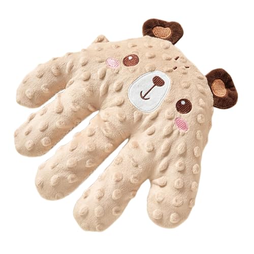 Générique Kids Sleep Soothing Patting Toy, Cartoon Palm Hand with Remote Control, 9,84 x 9,45 x 0,79 Zoll, entzückend, weich, atmungsaktiv, Schlafhilfe, gemütlicher Komfort für und Mädchen von Générique