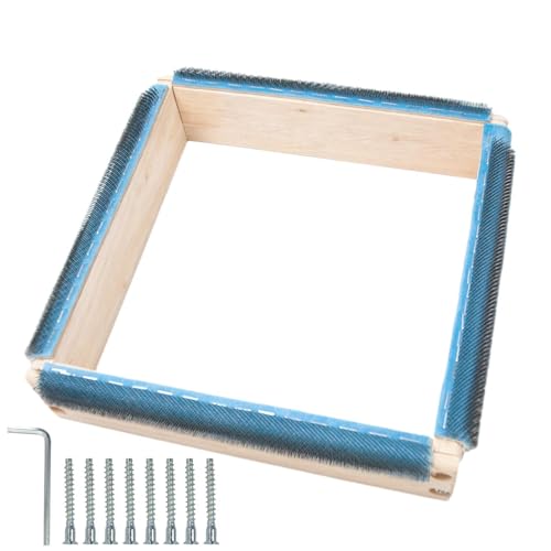 Générique Kreuzstich und Rahmen – Quadratischer Stickrahmen für Nadelanzeige, Kreuzstichrahmen mit Stickerei aus Massivholz, Kreuzstichrahmen und Griffstange Générique Kreuzstich und Rahmen – Quadratischer Stickrahmen für Nadelanzeige, Kreuzstichrahmen mit Stickerei aus Massivholz, Kreuzstichrahmen und Griffstange von Générique