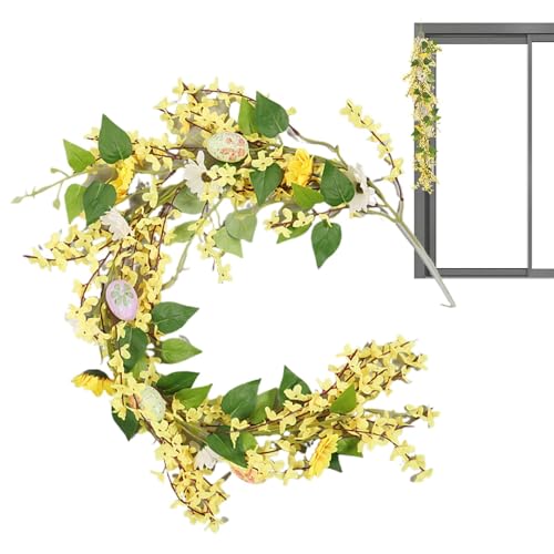 Générique Niedliche Blumen-String- , künstliche Blumenstring- , helle Blumenweine, batteriebetriebene Blumen- , 3,28 m für Schlafzimmer, Hochzeit, Wand von Générique