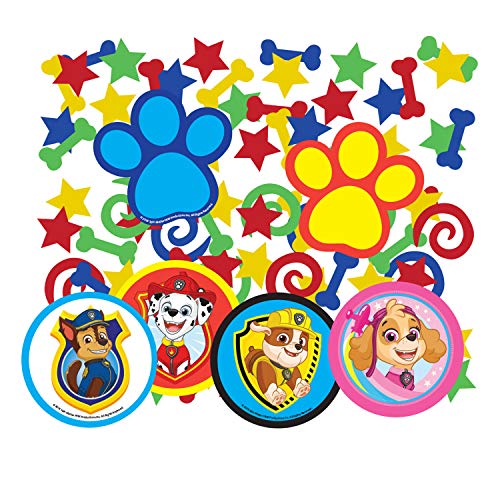 Amscan 9903828 - Konfetti Paw Patrol 2018, Folie / Papier, 14 g, Streudeko von amscan