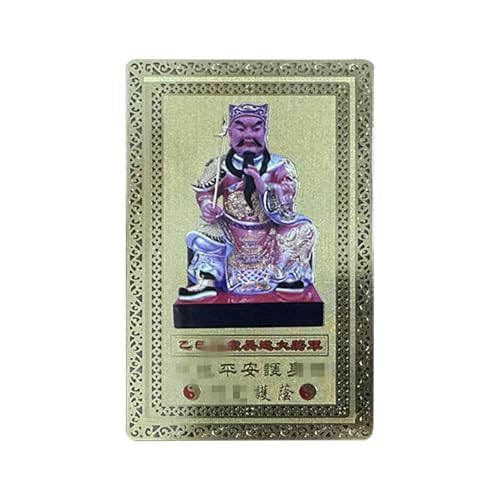 Générique Tai Sui Card, 2025 Schutz Amulet, Feng Shui Card, Wealth Protection Card, Snake Year Card, Luck Amulet Card, Fortune Feng Shui Charm for Auspicious Success Wealth von Générique