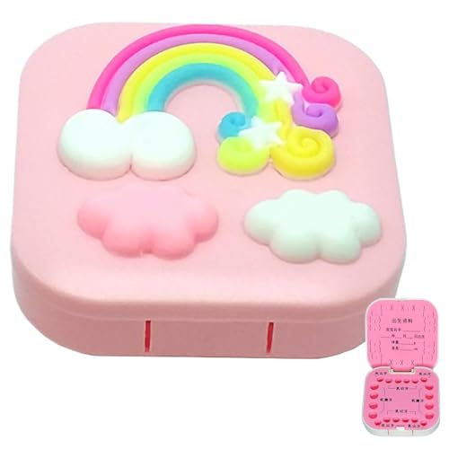 Générique Zahndose für Regenbogen-Halter, Cloud-Aufbewahrungstablett | Bicuspids-Behälter für Erlaubnis kreativ niedlich für Mädchen und , Fang Container Cradle Gift, incisor Saver Générique Zahndose für Regenbogen-Halter, Cloud-Aufbewahrungstablett | Bicuspids-Behälter für Erlaubnis kreativ niedlich für Mädchen und , Fang Container Cradle Gift, incisor Saver von Générique