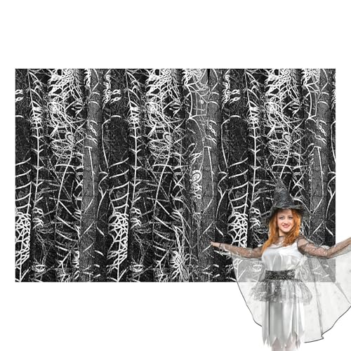 Halloween-Netzstoff – Spinnennetz-Netzstoff, zuschneidbar, für Halloween-Kleidung, Rollenspiel-Kleidung, für Heimdekoration, Hochzeiten und Halloween-Netzstoff – Spinnennetz-Netzstoff, zuschneidbar, für Halloween-Kleidung, Rollenspiel-Kleidung, für Heimdekoration, Hochzeiten und von Générique