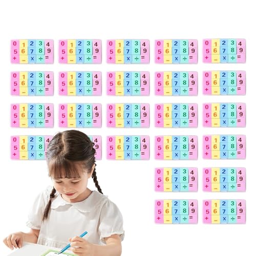 Kleine Eraser für Kinder, erzieherische kleine Eraser, Mathe-Leraser, Bulk Eraser für Studenten, stationery für Kinder, lustige Eraser für Math, Eraser für Addition, Subtraktionslearning Tools von Générique