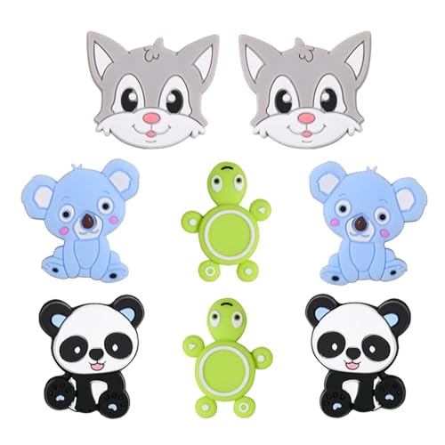 Knitting Needle Stoppers, Cartoon Needle Tip Protectors, Koala Needle Point Caps, Turtle Shape Needle Covers, Panda Knitting Stoppers, Cat Needle Point Protectors, Sweater Needle Caps, Cute Knitting G von Générique