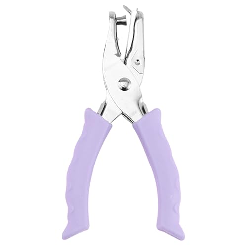 Lochstanzer – tragbarer Papierstanzer, Punch-Werkzeug mit 1 Loch schwer | ergonomischer Soft-Grip für Scrapbooking, Notizbuch, Basteln, Prägewerkzeug Lochstanzer – tragbarer Papierstanzer, Punch-Werkzeug mit 1 Loch schwer | ergonomischer Soft-Grip für Scrapbooking, Notizbuch, Basteln, Prägewerkzeug von Générique