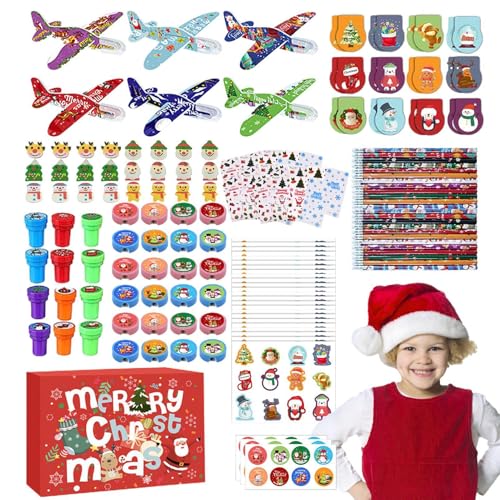 Lose Weihnachtsgeschenke, Weihnachtsgeschenkset | Goodie Bag Stuffers Kids Weihnachtsstrümpfe Weihnachtspreis, Fun Kids Rewards Stationäre Leckerlibeutel für Thanksgiving, Geburtstag, Ostern von Générique