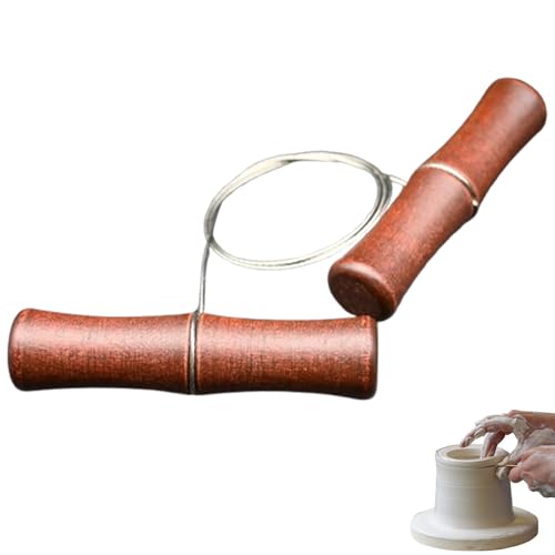 POTTER KLEINE WERKZEUGE - Tondrahtschneider, Tondrahtschneider aus Edelstahl mit Griff | Holzschneidewerkzeuge, Töpferscheiben Werkzeuge, Keramik- und Töpferwarenanforderungen für die POTTER KLEINE WERKZEUGE - Tondrahtschneider, Tondrahtschneider aus Edelstahl mit Griff | Holzschneidewerkzeuge, Töpferscheiben Werkzeuge, Keramik- und Töpferwarenanforderungen für die von Générique
