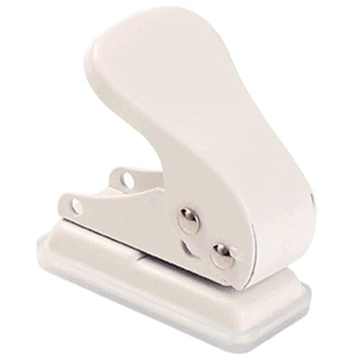 Paper Punch, Handheld Hole Puncher, Lightweight Metal Puncher 1.97 x 1.97 x 1.22 Zoll, Craft and Scrapbook Tool, Clothing, Tickets, Home, School Supplies von Générique