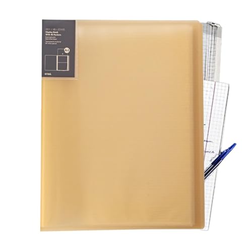 Papieraufbewahrung Pocket File Folders | Elegant Filing Folders Pocket | Perfekt für die Organisation von Empfängern, Filmen, Papier und Coupons | Stylish Storage Paper File Folder mit Tasche von Générique