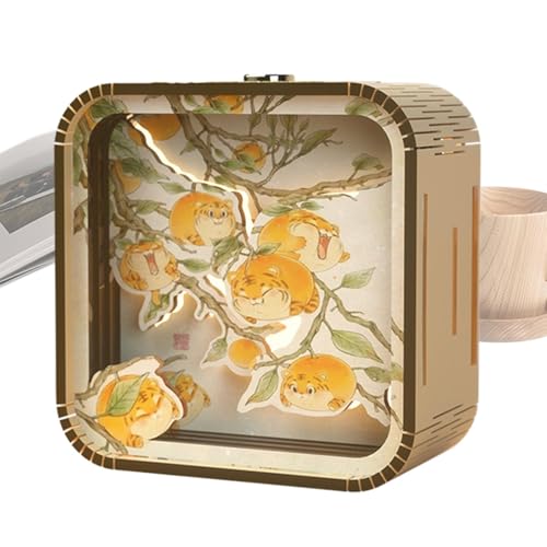 Personalisierbares Heimdekor, lustiges Bastelprojekt für Erwachsene, beleuchtetes Modell-Set, Living Room Nightlight, Artistic Desk Lighting, Engaging Puzzle Light, Eco-Friendly Home Decor, Stylish von Générique