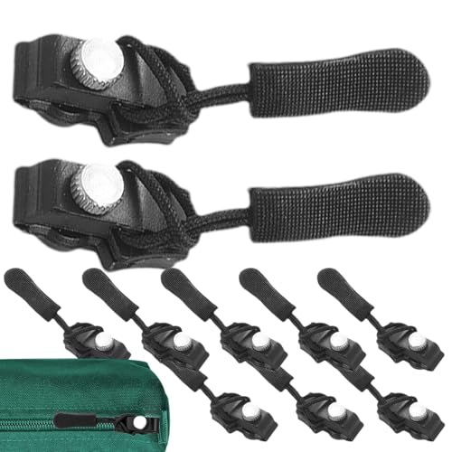 Reißverschlussschieber Ersatz Set - 10 Stück Reißverschluss Schieber Ersatz - Instant Zipper Schieber Reparatur Set | Reißverschluss Schieber von Générique