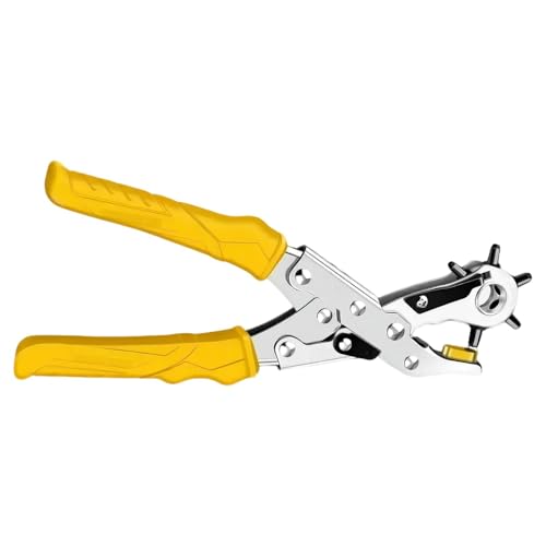 Revolving Hole Punch Pliers, Multi Hole Sizes Hole Punch, Punching Pliers For Leather, Professional Hole Punch Tool, Labor Saving Hole Punch, Ergonomic Hole Punch Tool, Hole Punch Tools for Watch von Générique