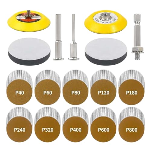 Sanding Block, Electric Drill Pads, Sanding Pads Set, Rotary Sanding Discs, Drill Accessory Kit, Sander Drill Attachment, Power Drill Attachments, Multipurpose Sanding Kit, Sanding Tools for Drills von Générique